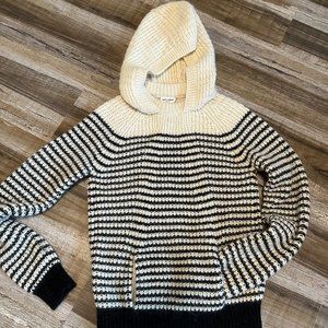 Saint Laurent Striped Wool Sweater XS